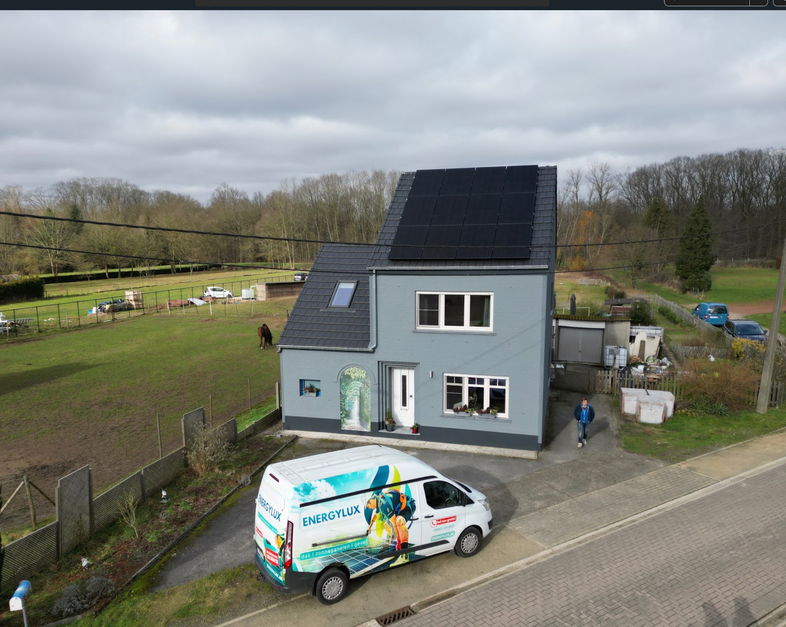 Realisatie van dakwerken door ENERGYLUX in Rotselaar